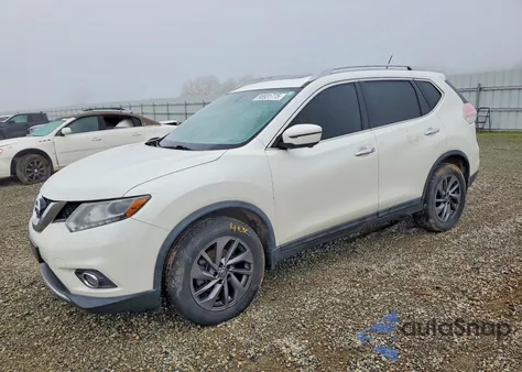 2016 Nissan Rogue S z USA, uszkodzony, nr VIN 5N1AT2MVXGC827280